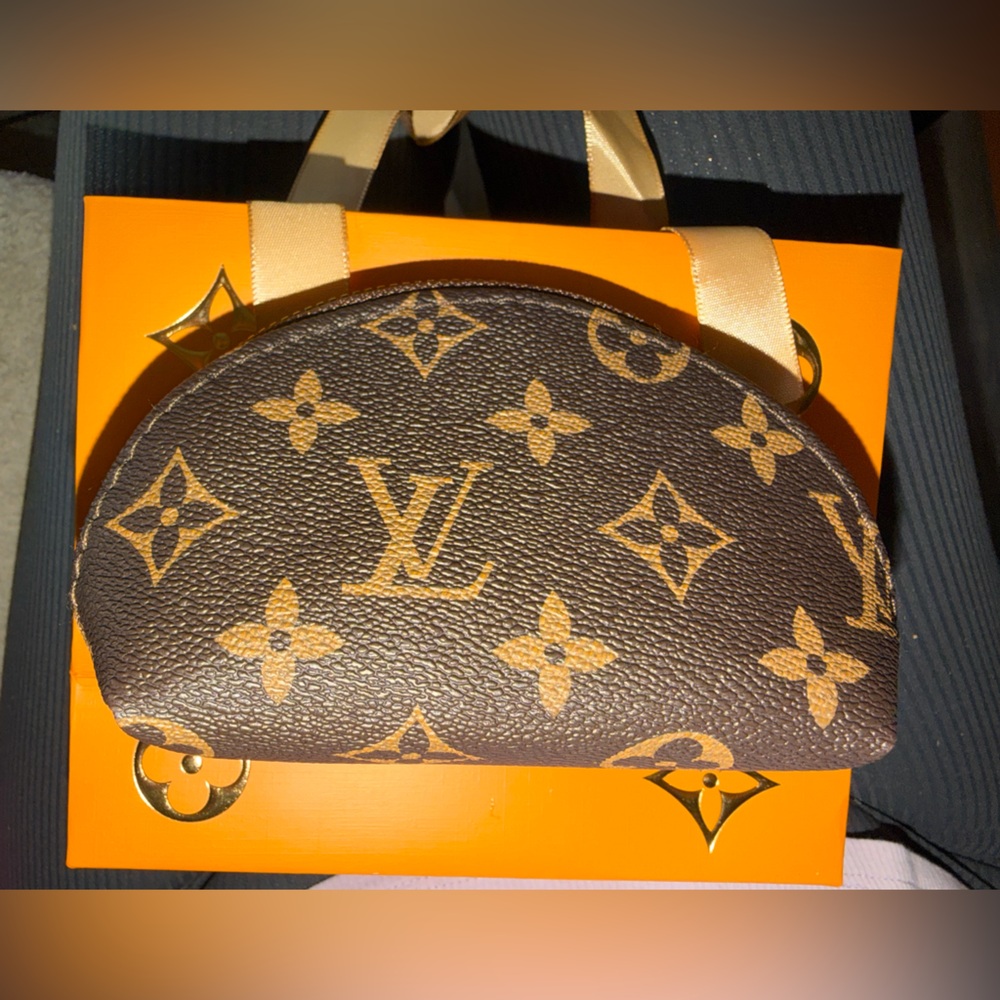 Monogram Small Zip Coin Pouch - Picture 3 of 5